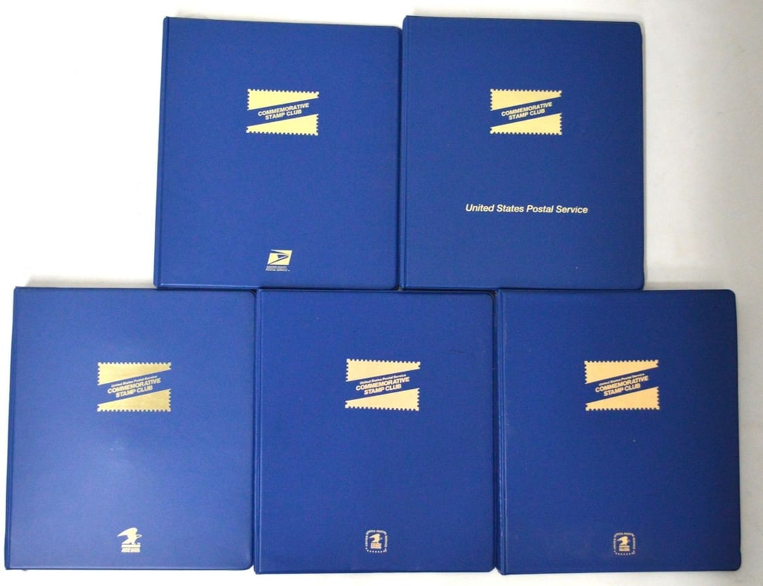 LOT 5 U.S. COLLECTORS STAMP ALBUMS (1 of 6)