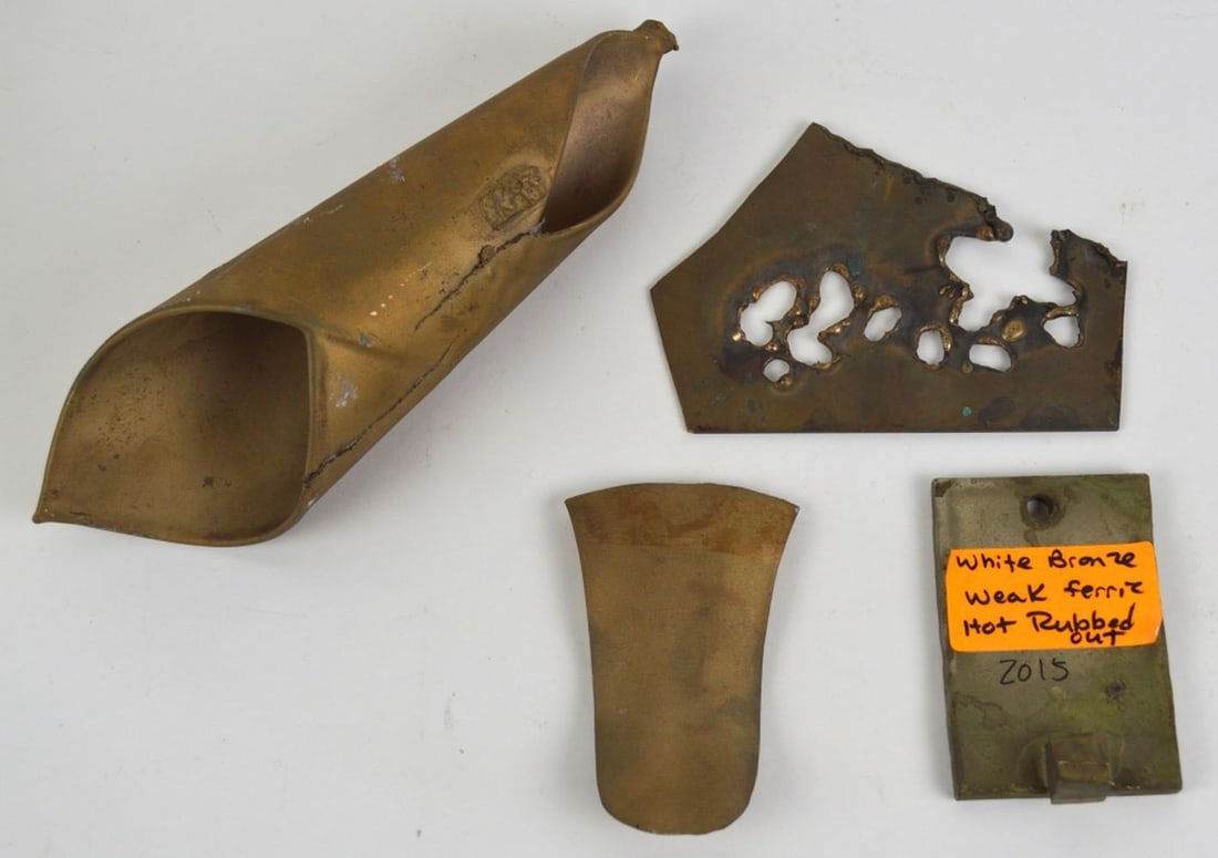 ABSTRACT BRONZE ART SCULPTURE GROUPING (1 of 5)