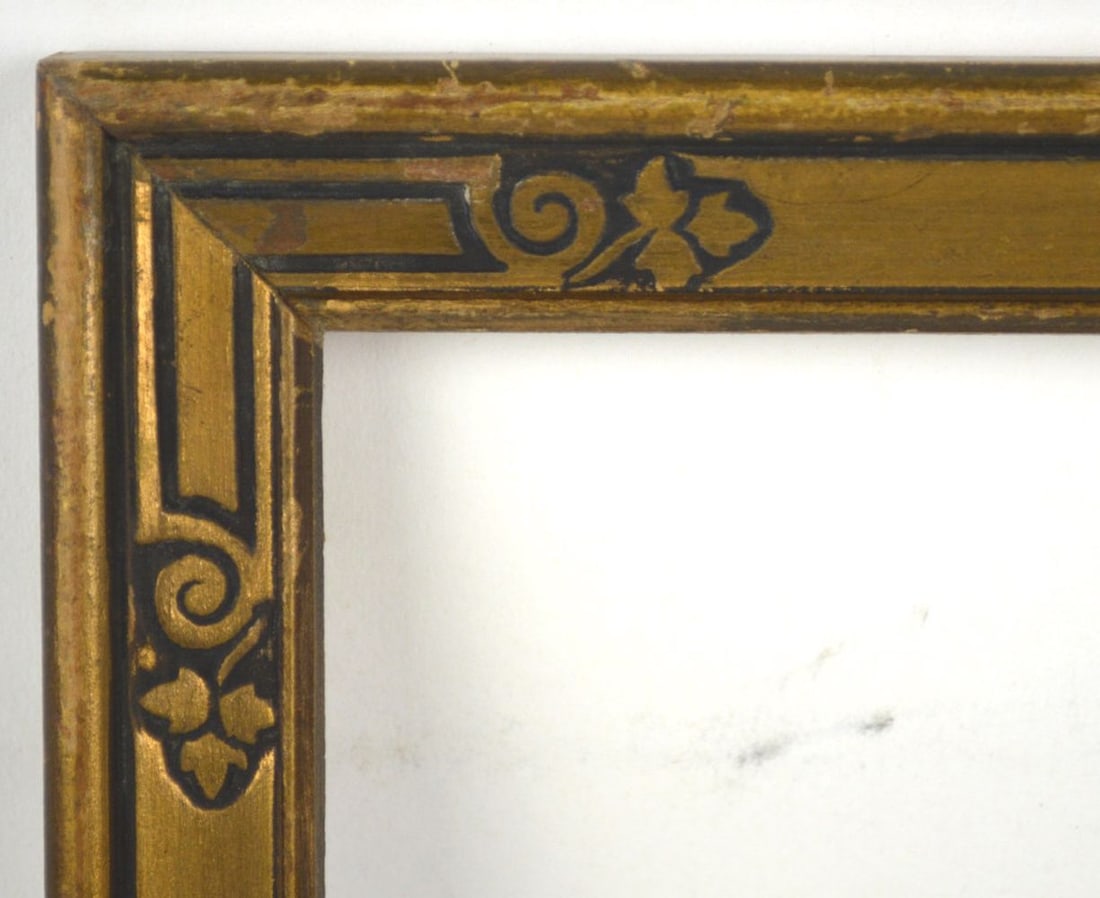 ART DECO / NOUVEAU CARVED & GILT PAINTING FRAME (1 of 5)