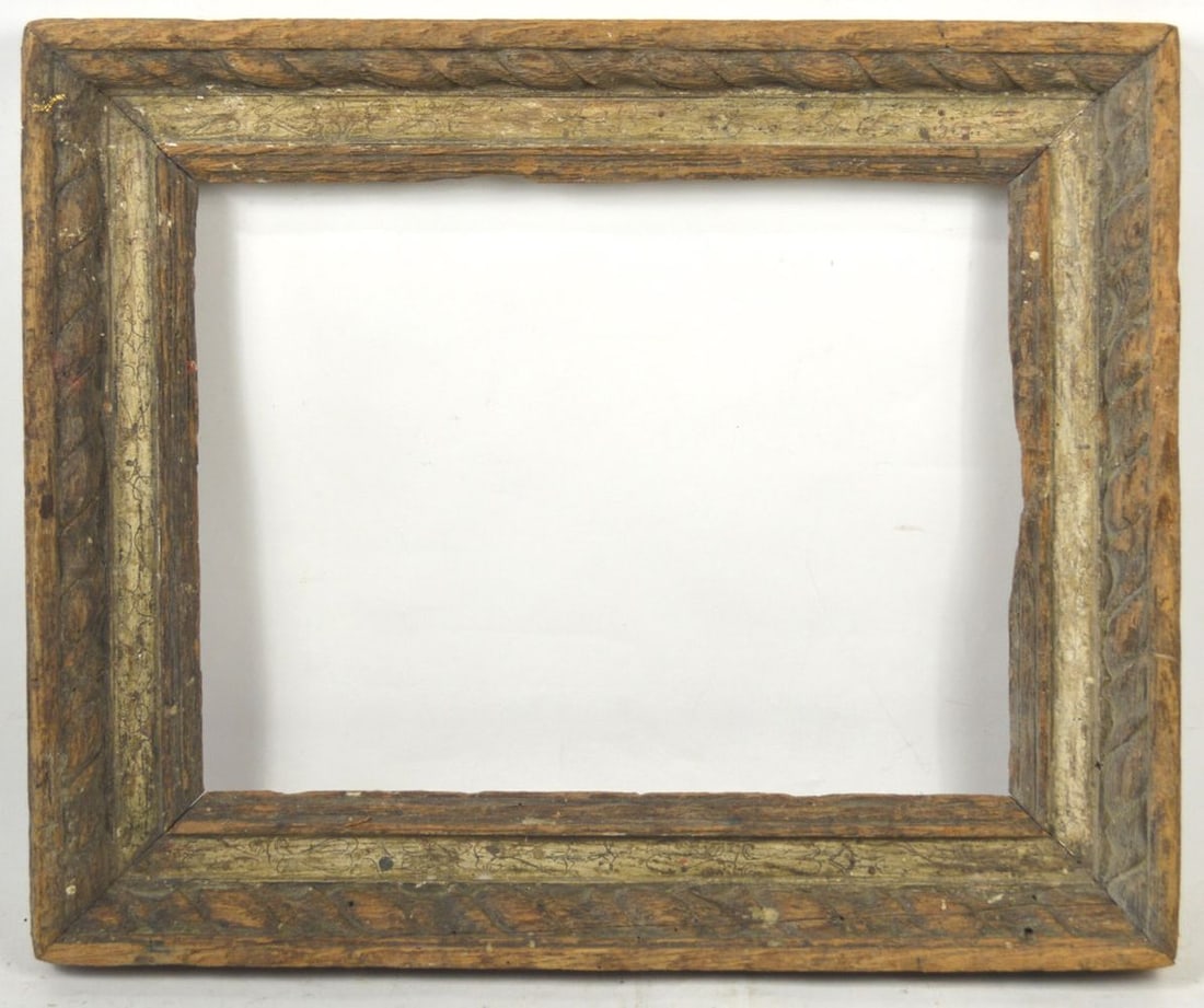 AMERICAN MODERNIST WORMY CHESTNUT CASSETTA FRAME (1 of 5)