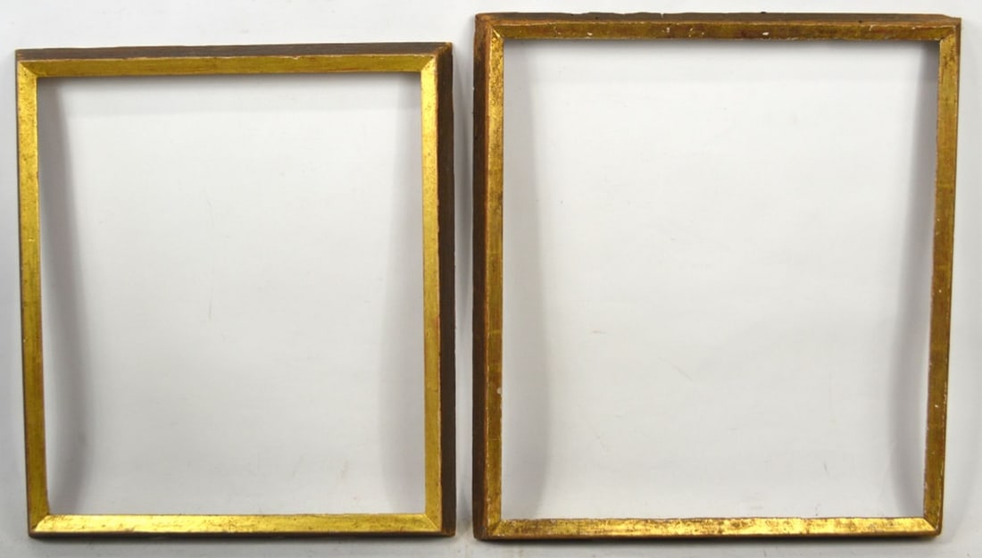 2 GILT EDGE MODERNIST WOOD FRAMES (1 of 6)