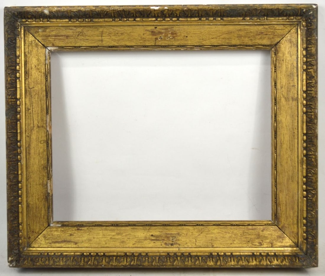 ANTIQUE GILTWOOD PAINTING FRAME (1 of 5)