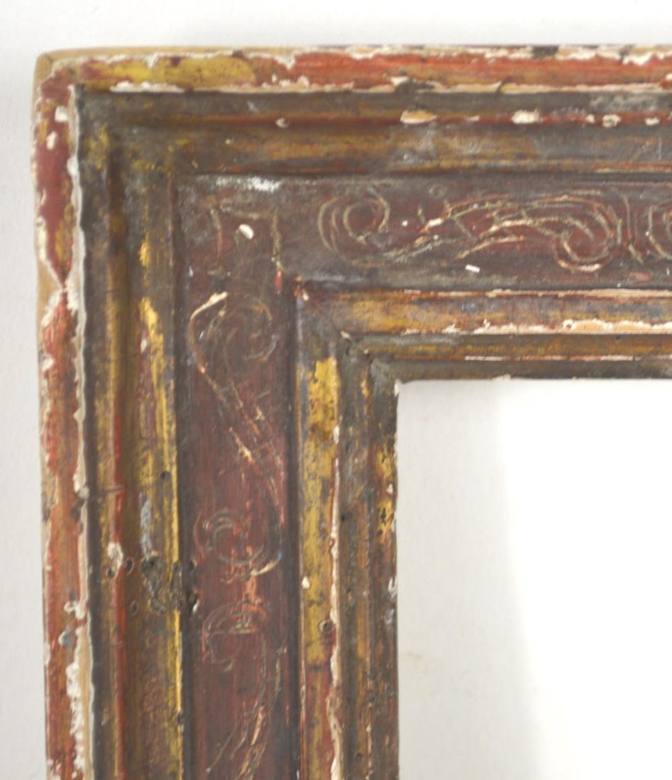 ITALIAN GILT & SGRAFFITO FRAME (1 of 5)