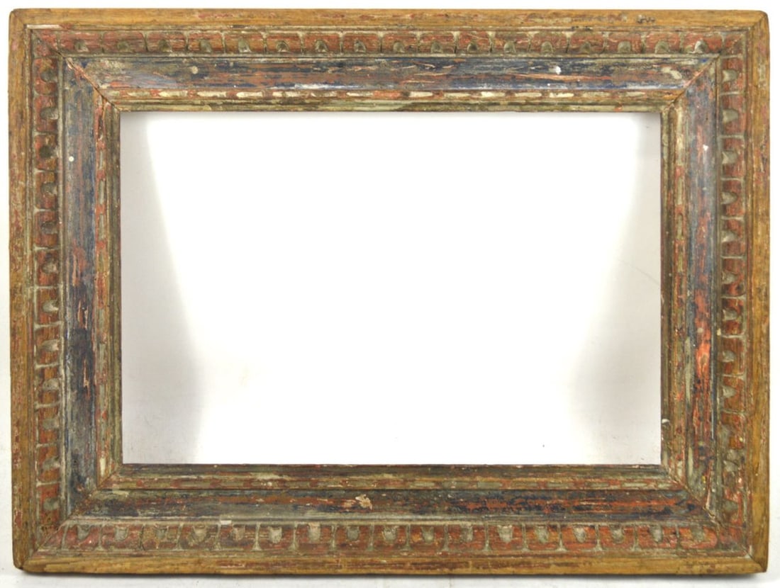 ANTIQUE ITALIAN CARVED CASSETTA  FRAME (1 of 4)
