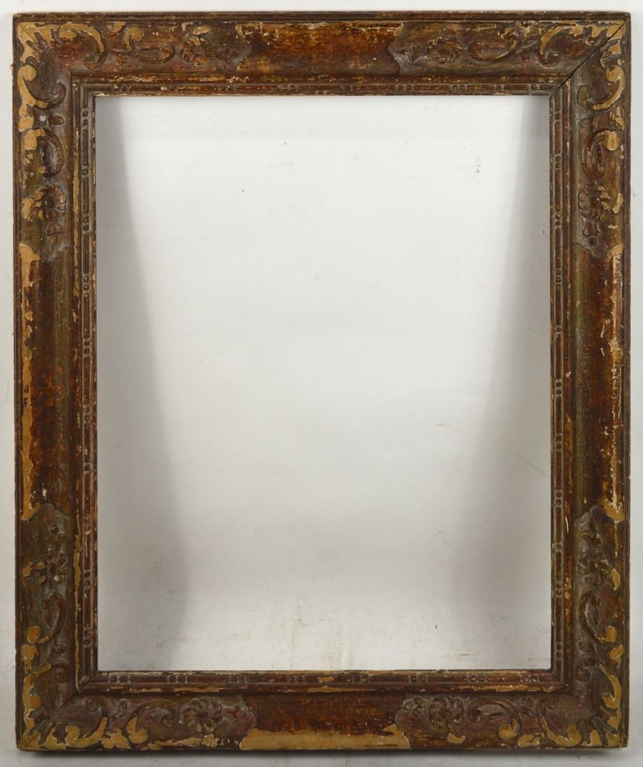 ITALIAN CARVED WOOD FRAME (1 of 5)