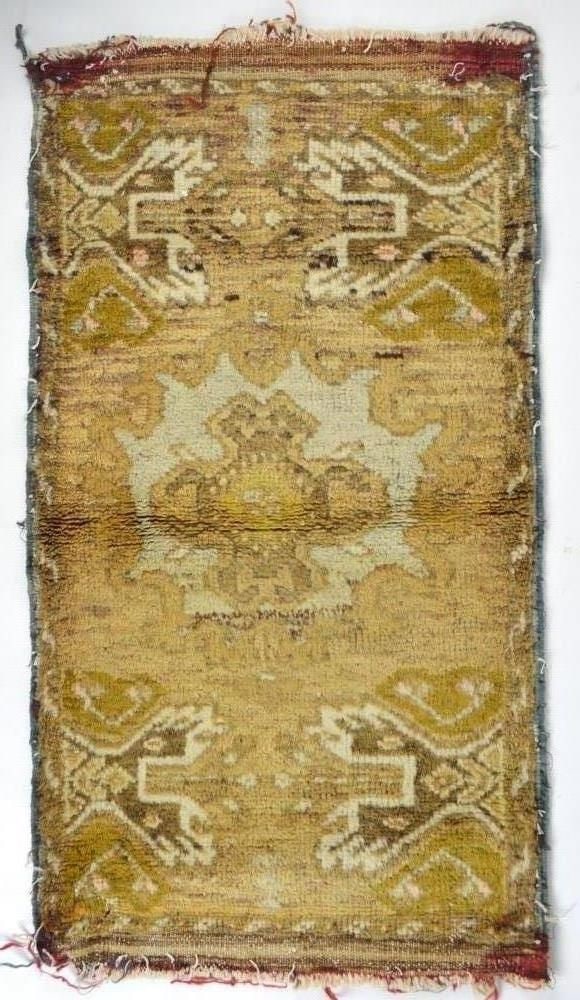 ANTIQUE / VINTAGE ORIENTAL CARPET RUG (1 of 7)