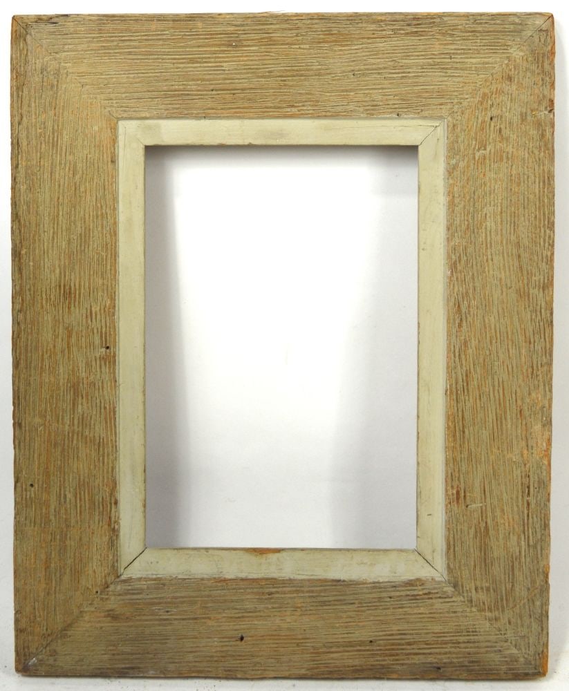 AMERICAN MODERNIST WORMY CHESTNUT FRAME (1 of 5)