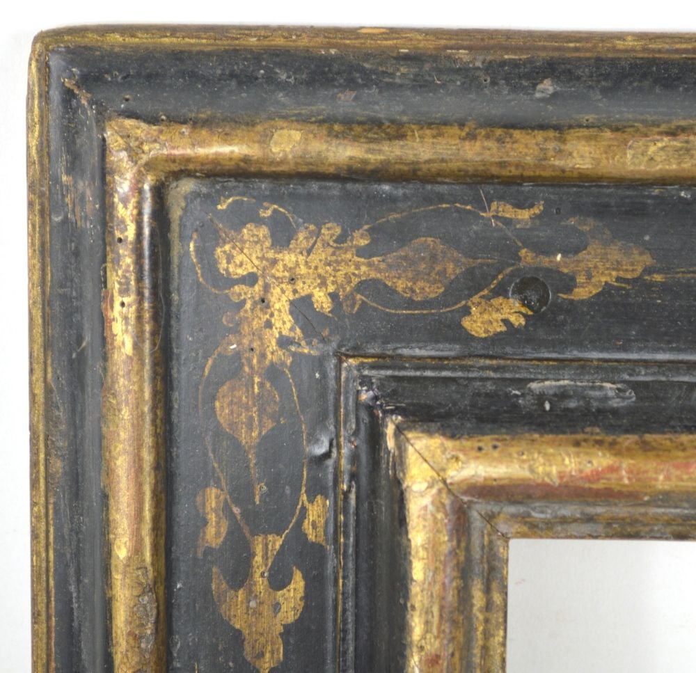 ITALIAN GILT SGRAFFITO SASSETTA FRAME (1 of 5)