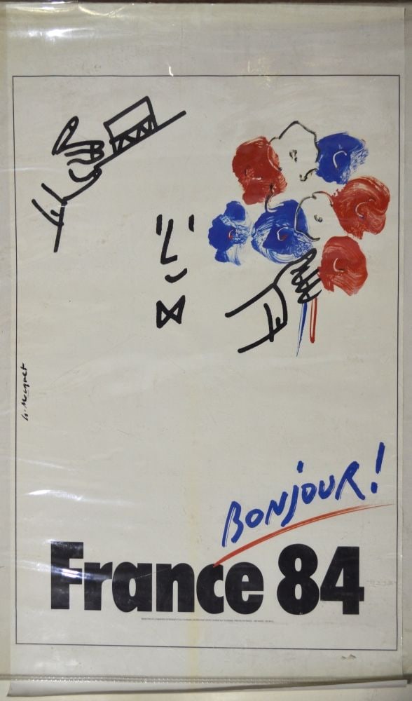 BONJOUR FRANCE COMMERCE POSTER (1 of 4)