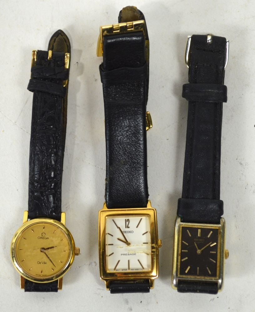 OMEGA DE VILLE & SEIKO WOMENS WATCH GROUP (1 of 5)