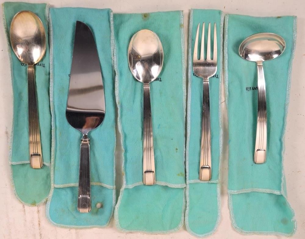 5 TIFFANY & CO CENTURY STERLING SERVING PIECES (1 of 6)