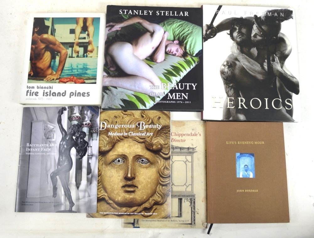 MALE BEAUTY IN ART BOOK LOT (1 of 4)