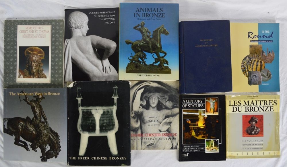 LOT OF SCULPTURE / SCULPTURAL REFERENCE BOOKS (1 of 6)