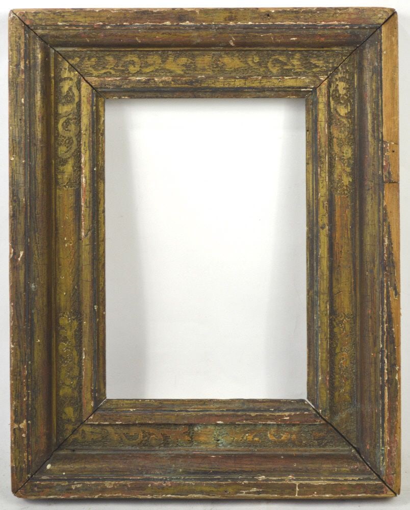 ANTIQUE CASSETTA  SCRAFFITO FRAME (1 of 5)