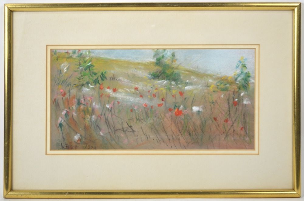 DRAWING AFTER CHILDE HASSAM SIGNED (1 of 7)