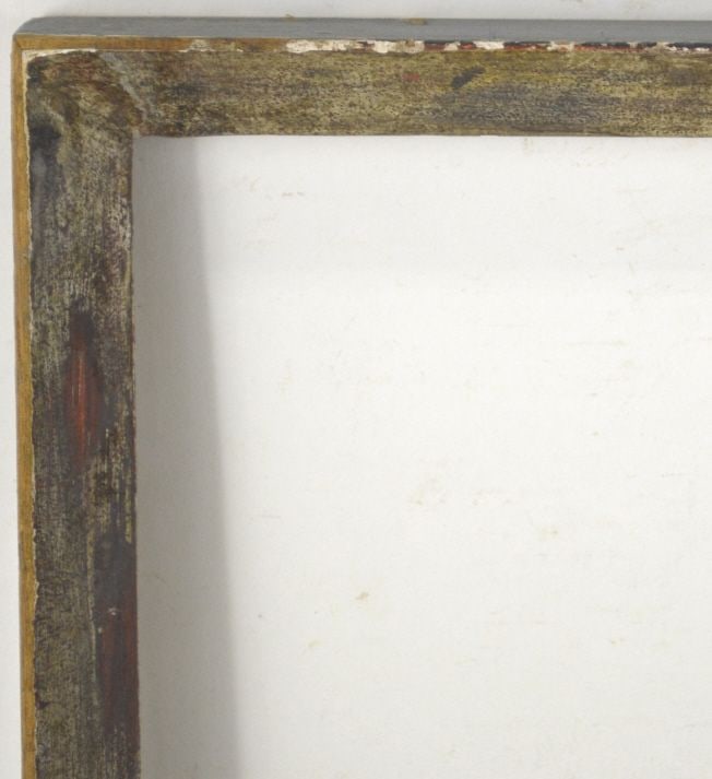 AMERICAN MODERNIST SILVER GILT EDGE FRAME (1 of 5)