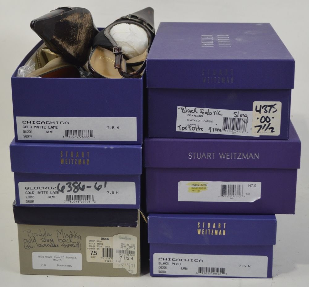 7 PAIRS STUART WEITZMAN SHOES (1 of 6)