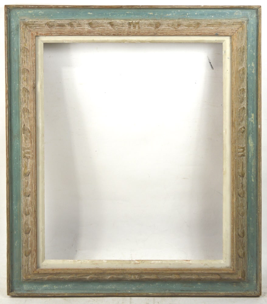 AMERICAN MODERNIST HEYDENRYK CARVED WOOD FRAME (1 of 5)
