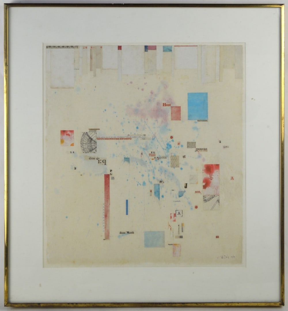 WILLIAM DOLE 1917-1983 ORIGINAL WORK SIGNED (1 of 9)