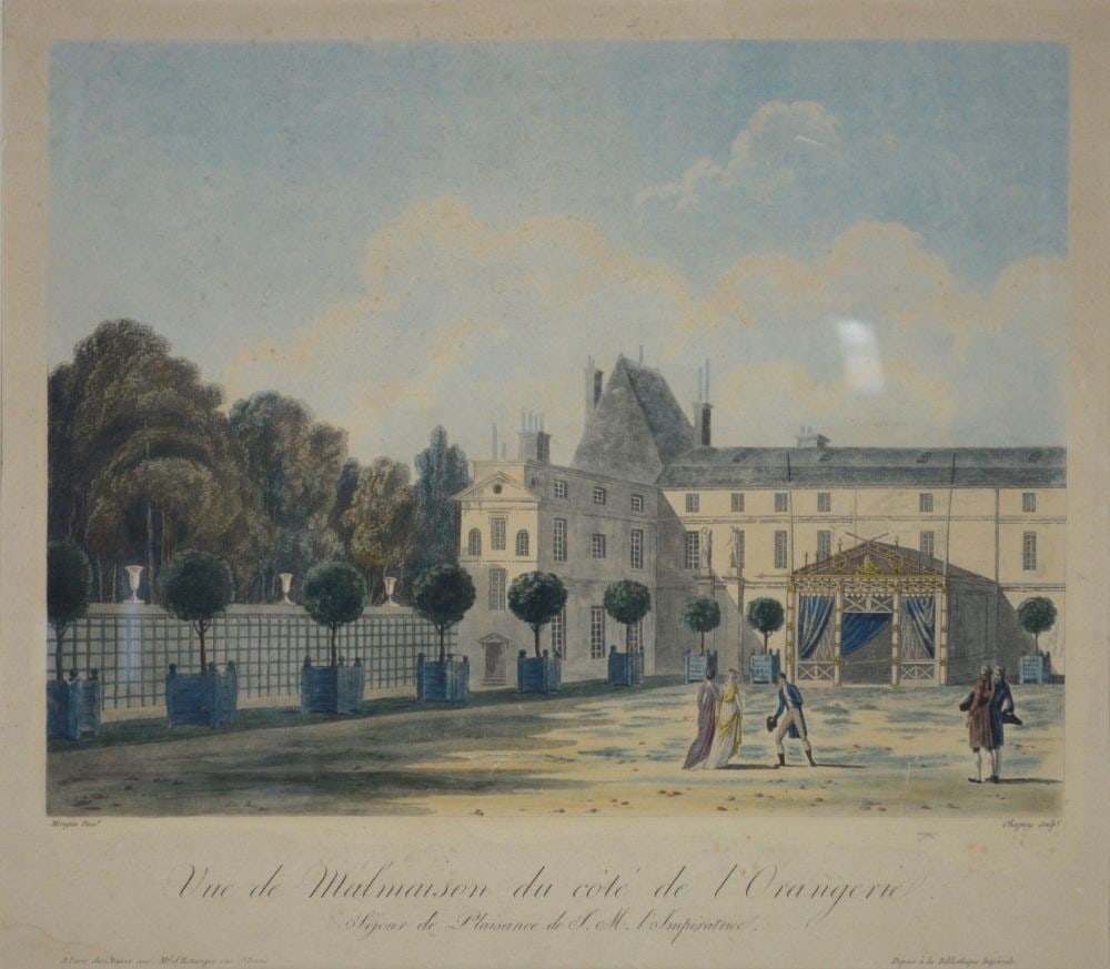 NICOLAS CHAPUY NAPOLEON'S MALMAISON ENGRAVING (1 of 8)