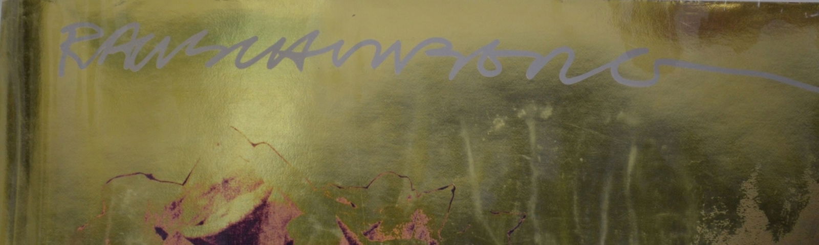 ROBERT RAUSCHENBERG EXHIBITION POSTER - 3