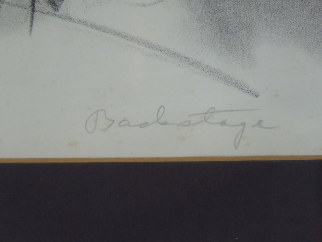 MODERN LITHOGRAPH SIGNED TITLED - 5