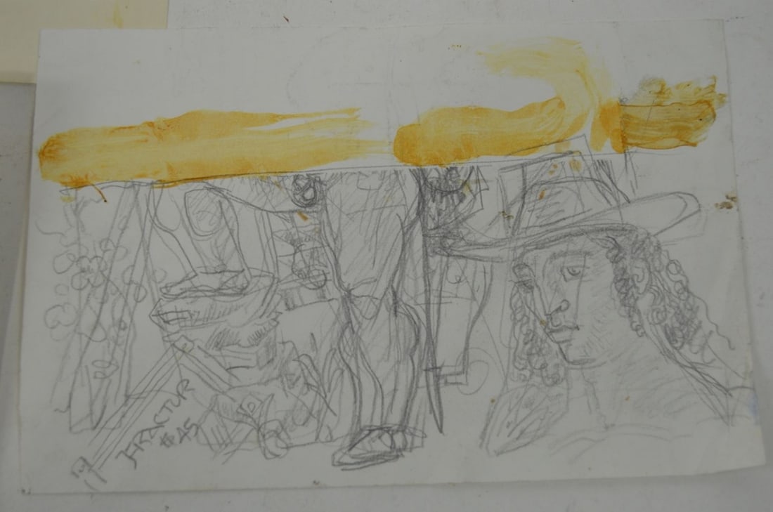 8 PEMBERTON DRAWINGS SOME SIGNED - 2