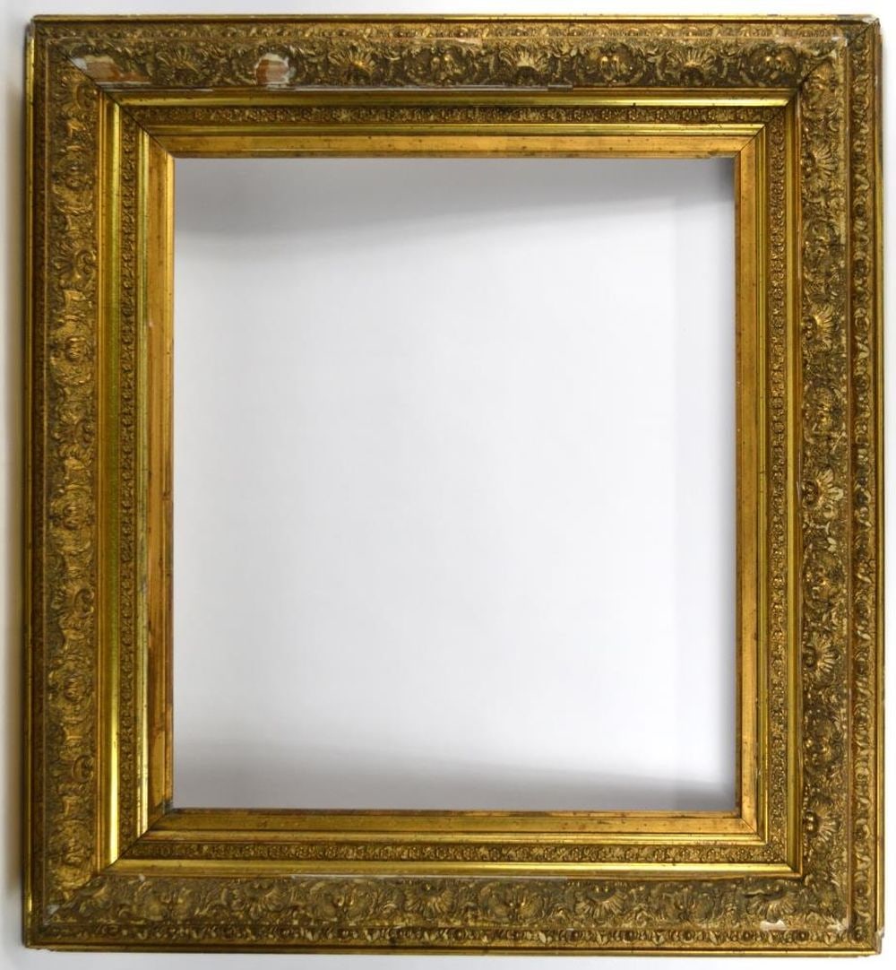 ANTIQUE HUDSON RIVER GILT FRAME - 3