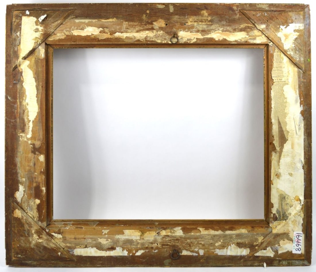 ANTIQUE HUDSON RIVER GILT FRAME - 5