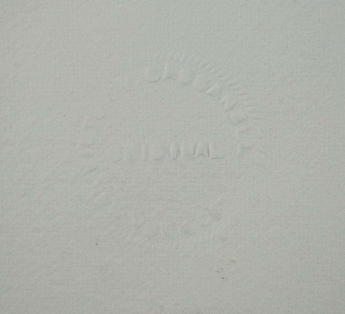 GEOMETRIC ABSTRACT PAINTING SIGNED - 5