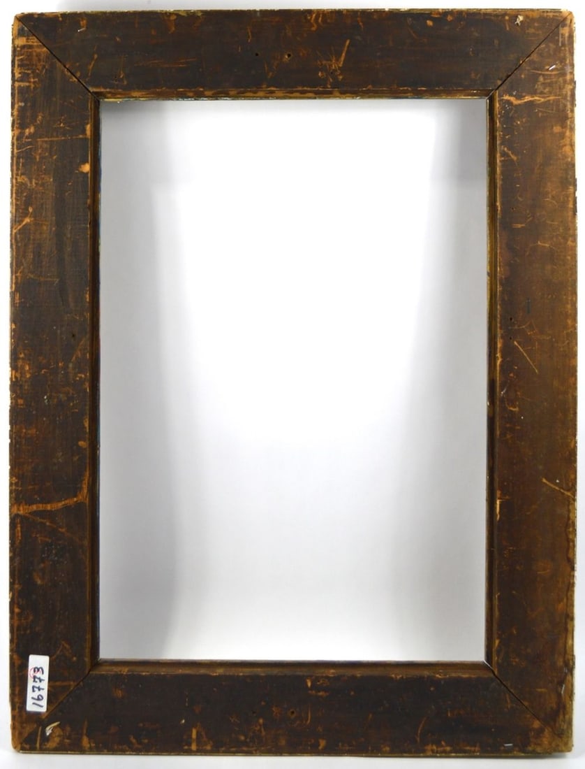 ANTIQUE HUDSON RIVER GILT FRAME - 4