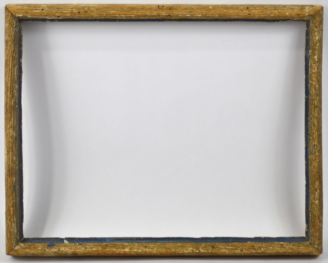 AMERICAN MODERNIST WORMY CHESTNUT FRAME - 2