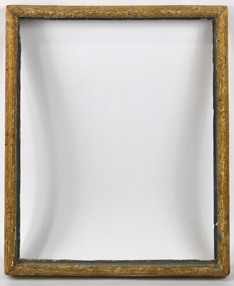 AMERICAN MODERNIST WORMY CHESTNUT FRAME - 3