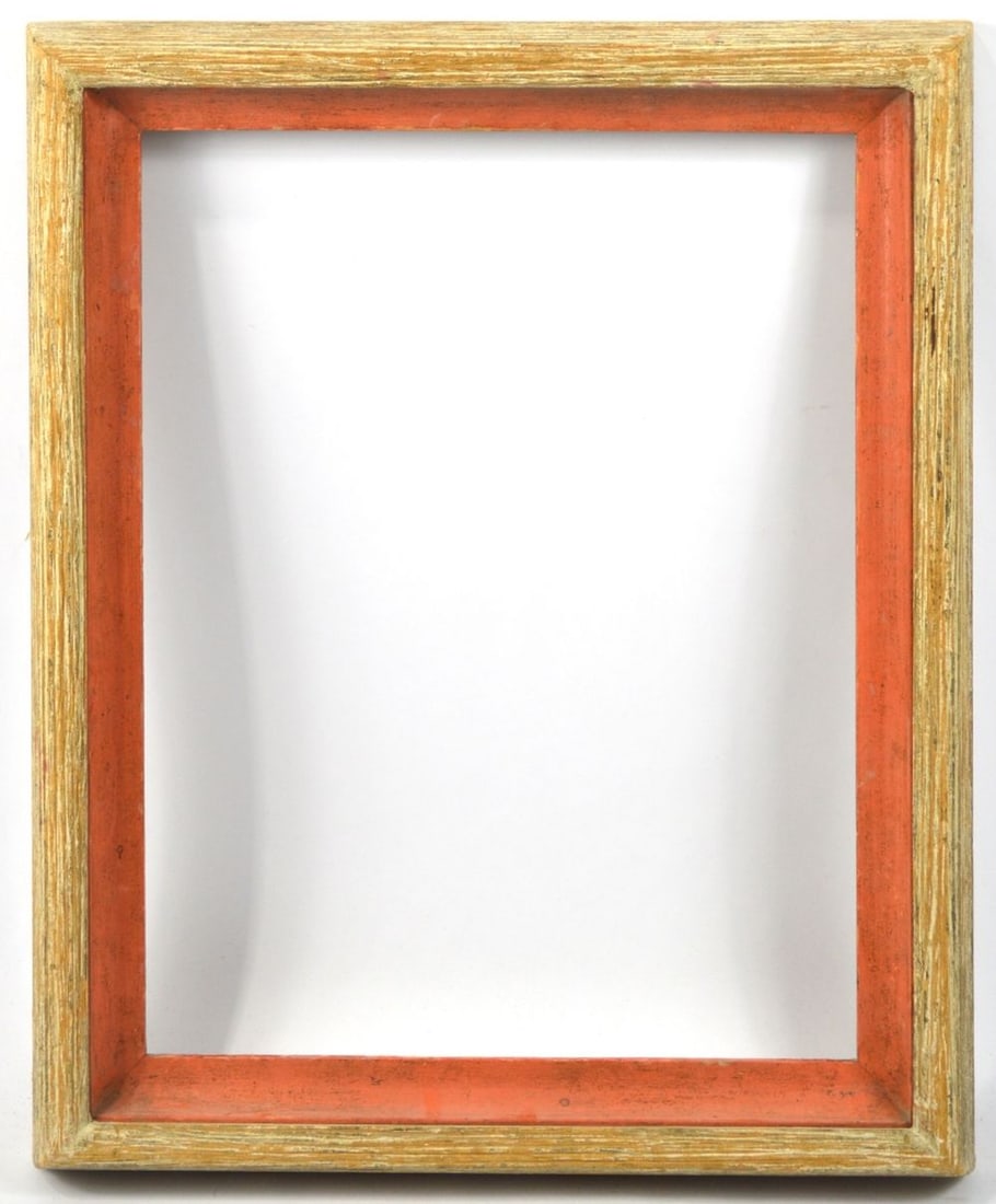 AMERICAN MODERNIST WORMY CHESTNUT FRAME (1 of 5)