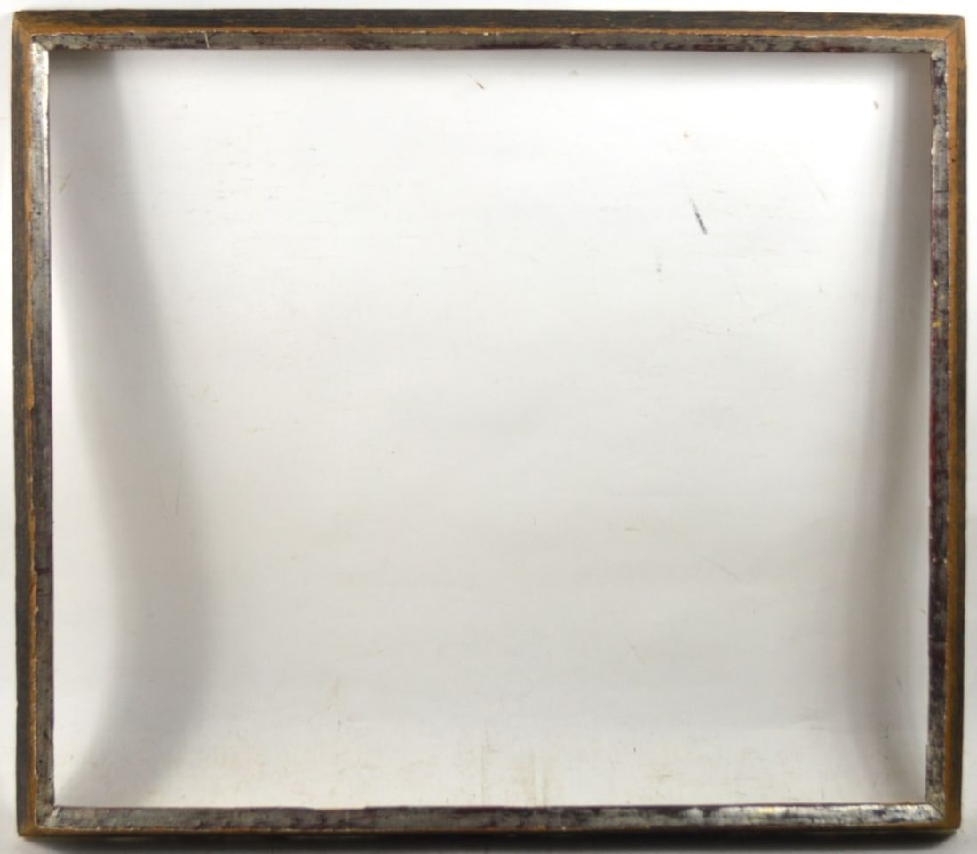 AMERICAN MODERNIST SILVER GILT CHESTNUT FRAME (1 of 5)