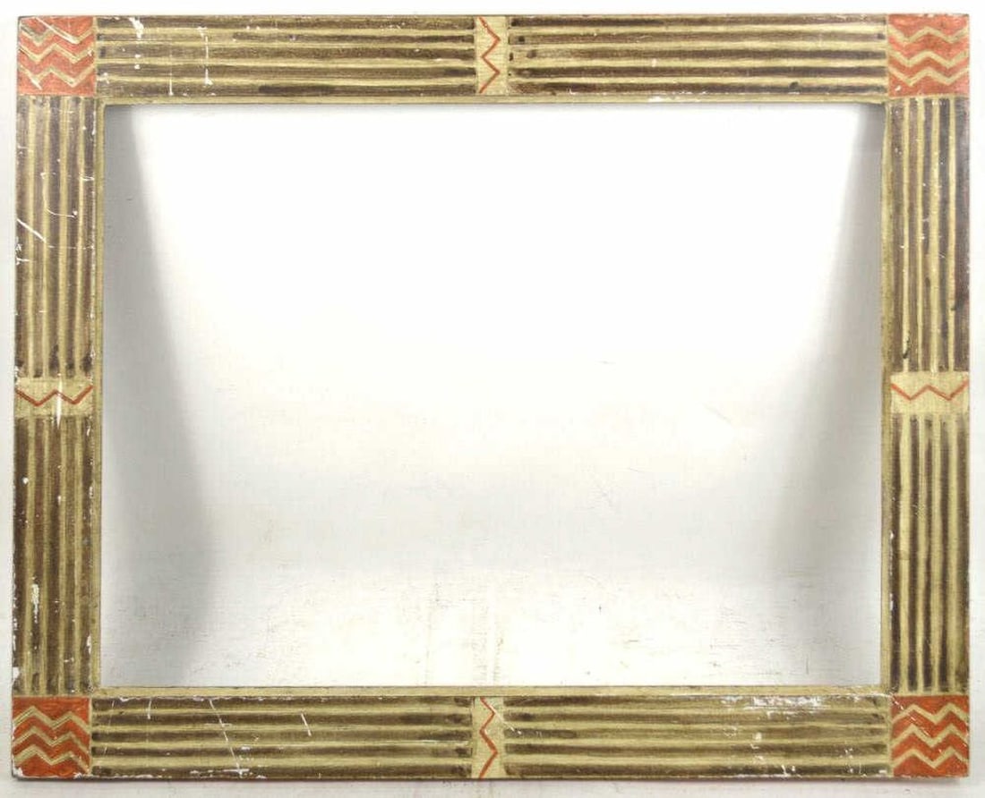 HEYDENRYK AMERICAN PRIMITIVE POLYCHROME FRAME (1 of 4)