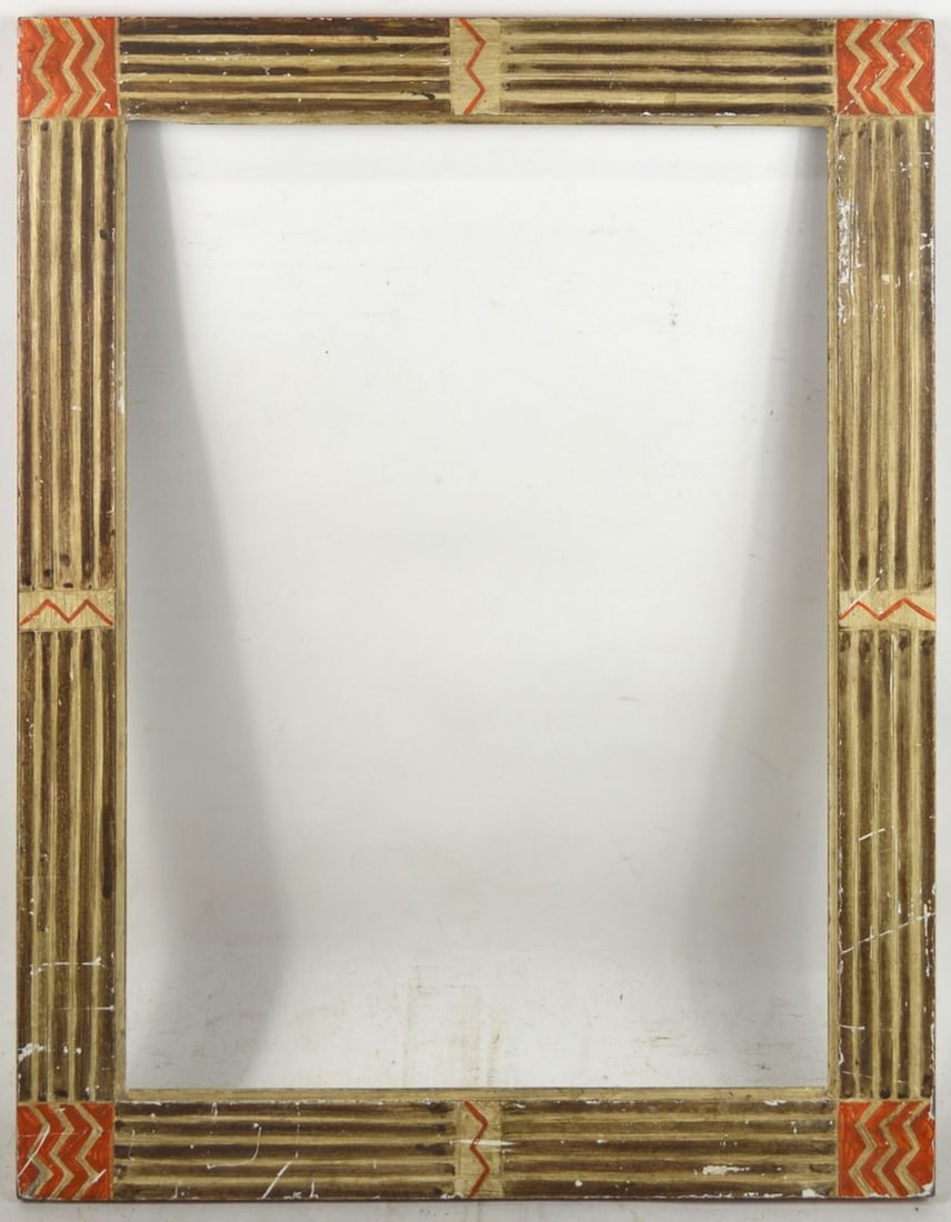 HEYDENRYK AMERICAN PRIMITIVE POLYCHROME FRAME - 3