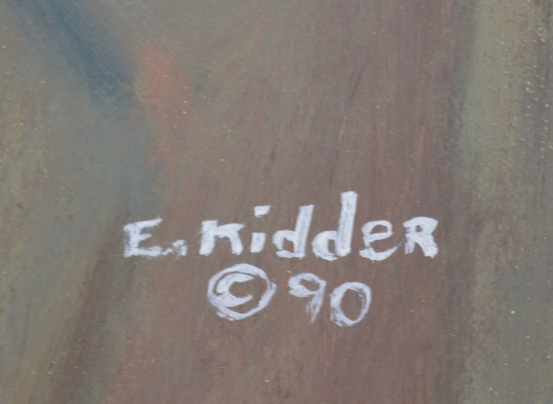 AMERICAN SCHOOL PORTRAIT SIGNED - 4