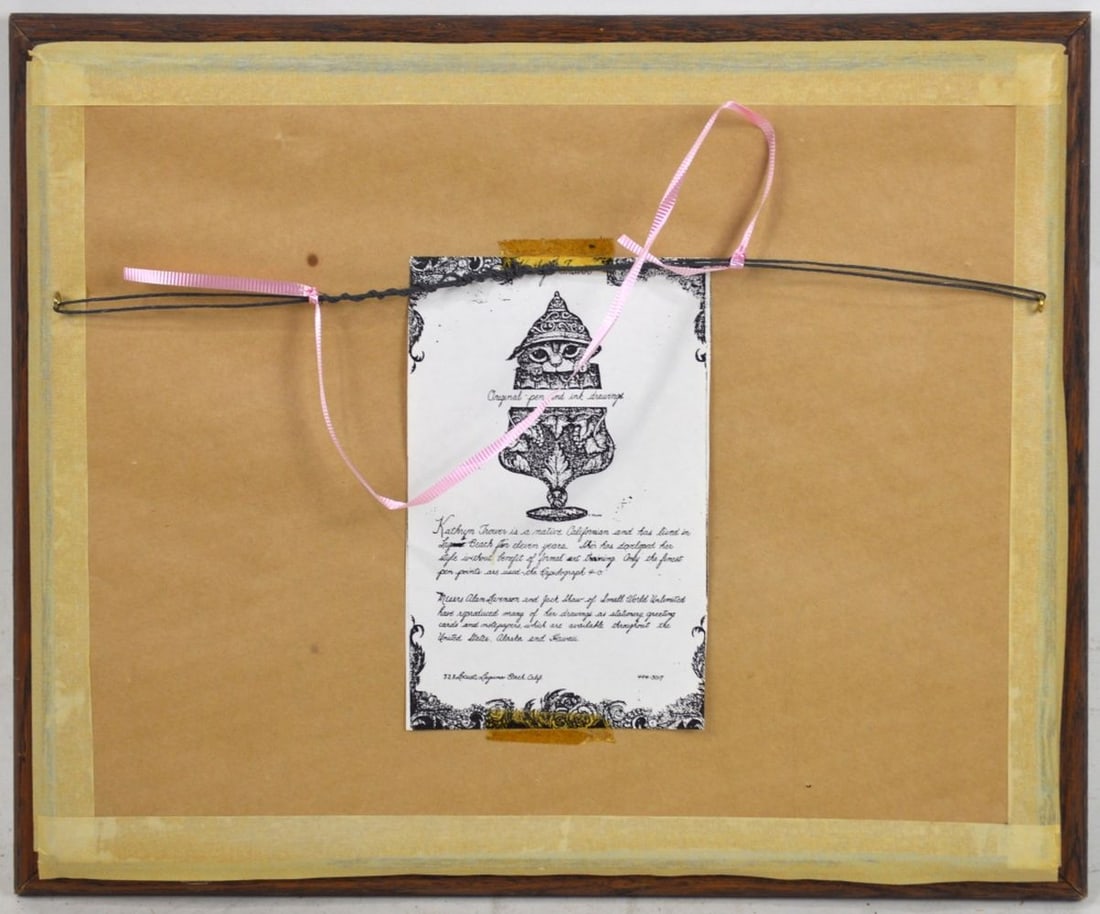 KATHRYN TROWER SIGNED LITHOGRAPH #D - 5