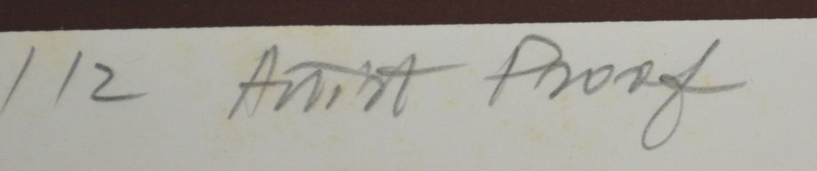 ORIGINAL MODERNIST SAILING SERIGAPH SIGNED - 7