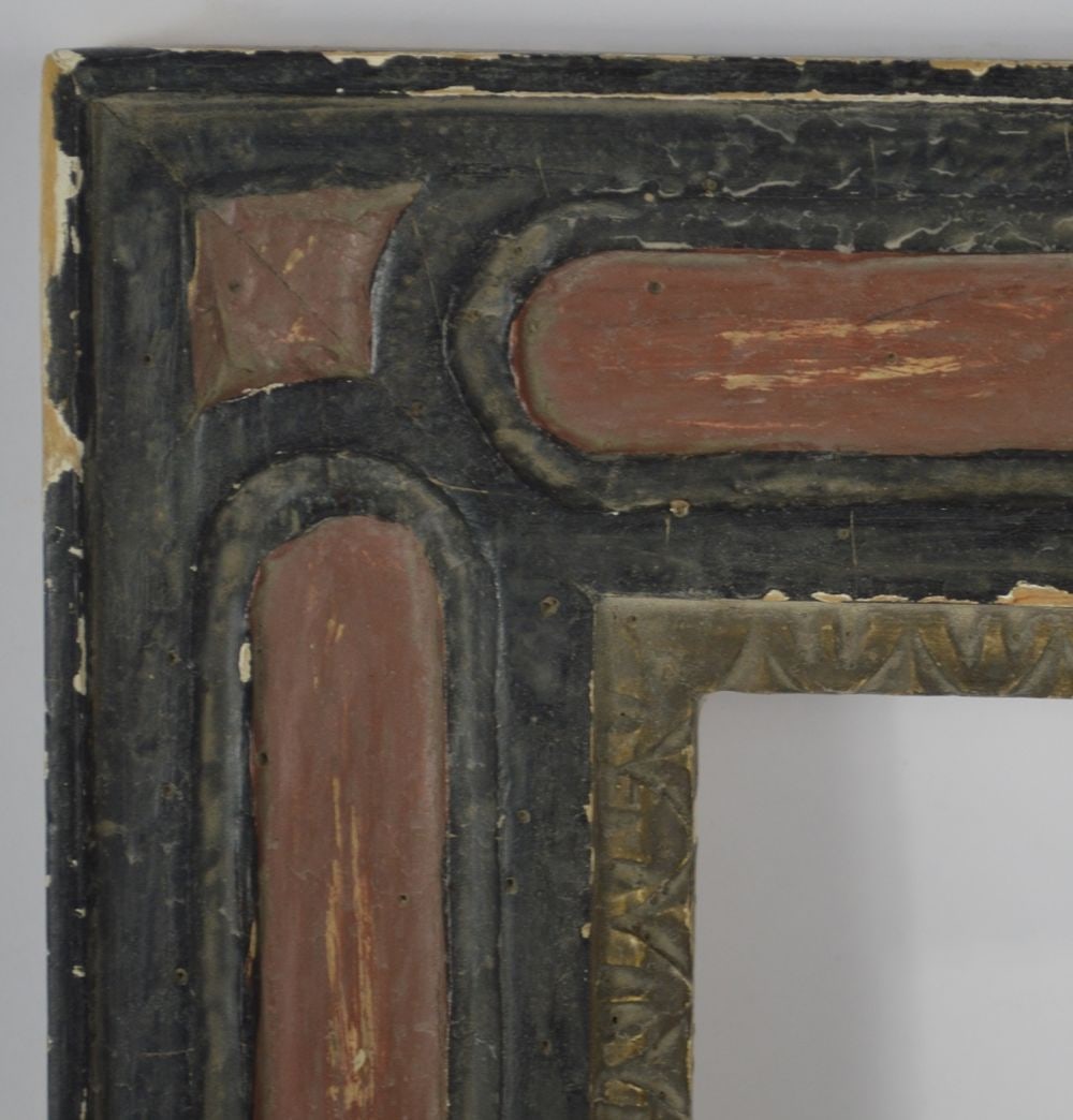 MEXICAN PRIMITIVE CARVED FRAME - 3