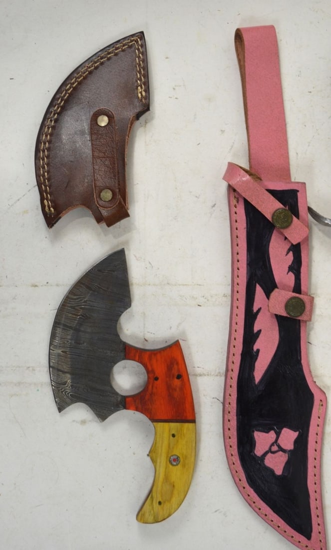 KNIFE AND AXE GROUPING 3 PIECES - 4