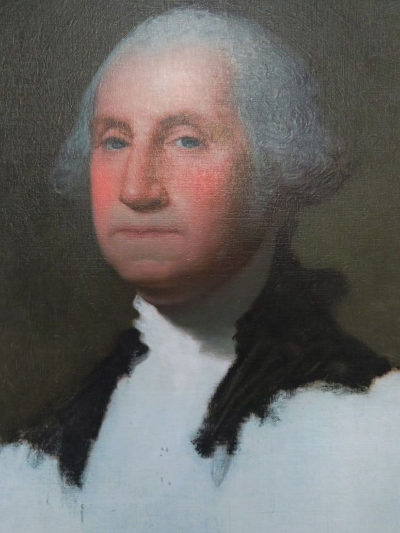 GEORGE WASHINGTON PORTRAIT AFTER GILBERT STUART - 2