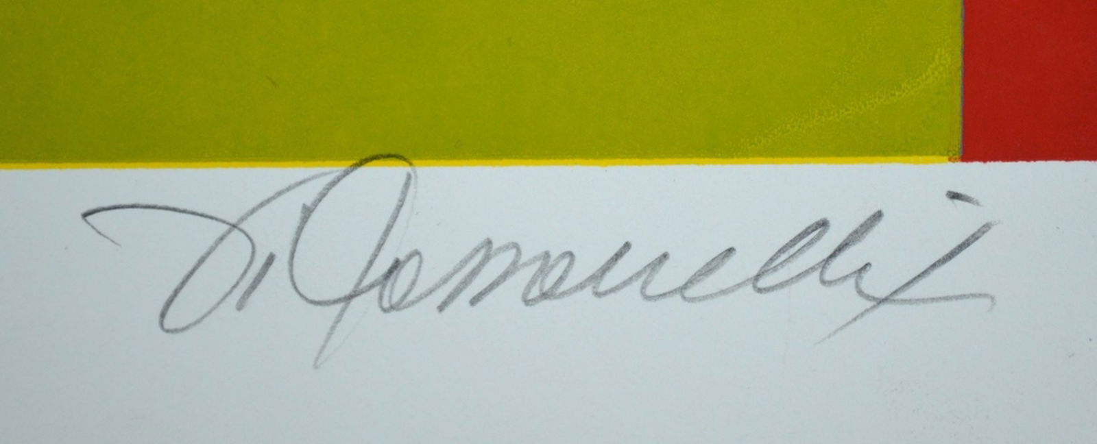 MODERNIST ABSTRACT SERIGRAPH SIGNED - 3