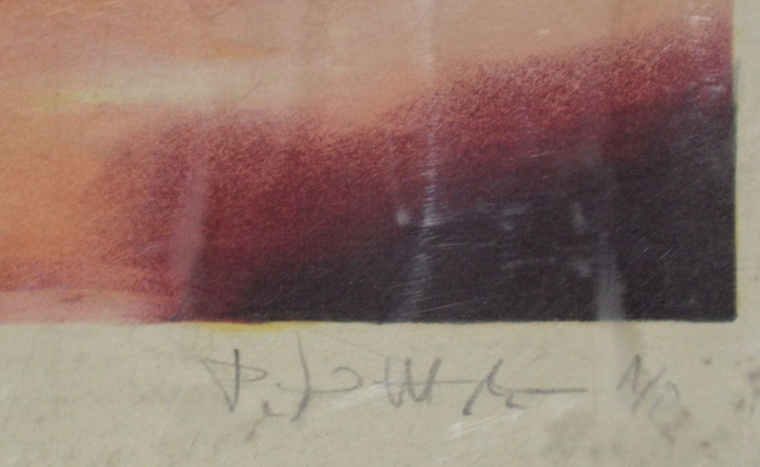 RONALD MALLORY LITHOGRAPH SIGNED - 2