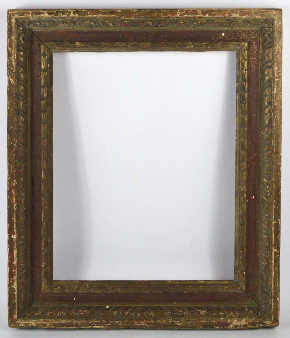 ITALIAN CASSETTA W SCRAFFITO FRAME - 3