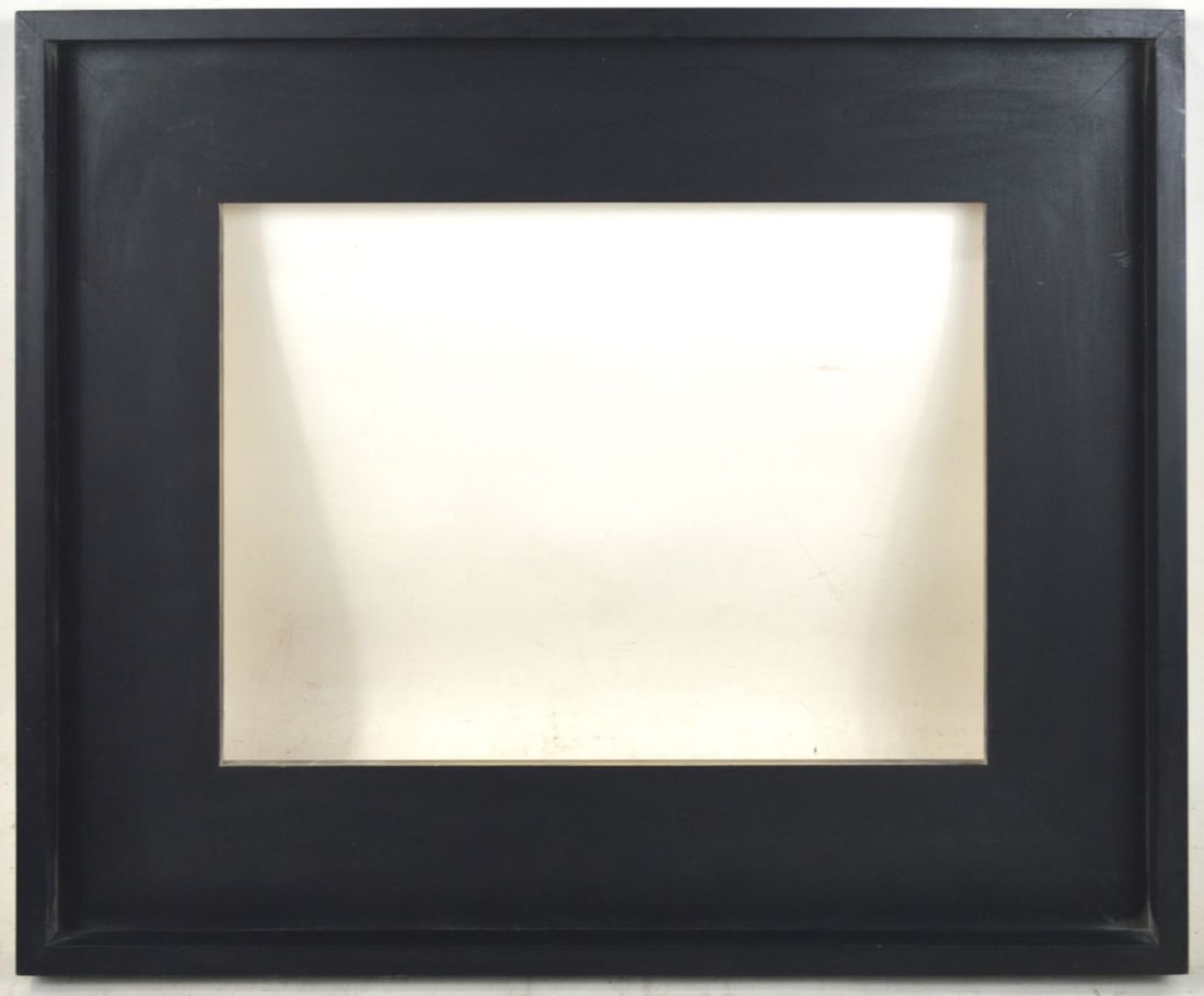 MODERNIST EBONIZED WOOD FRAME (1 of 5)