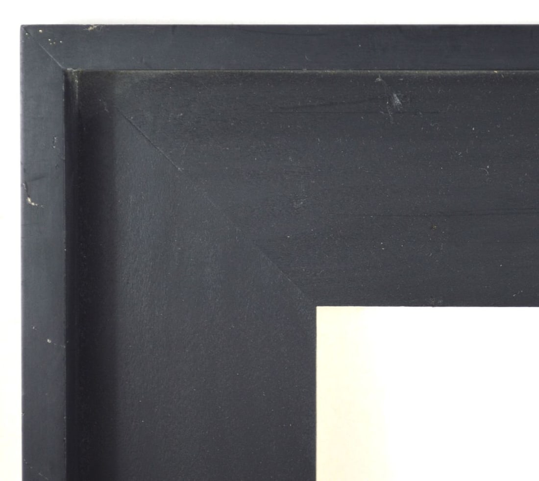 MODERNIST EBONIZED WOOD FRAME - 2