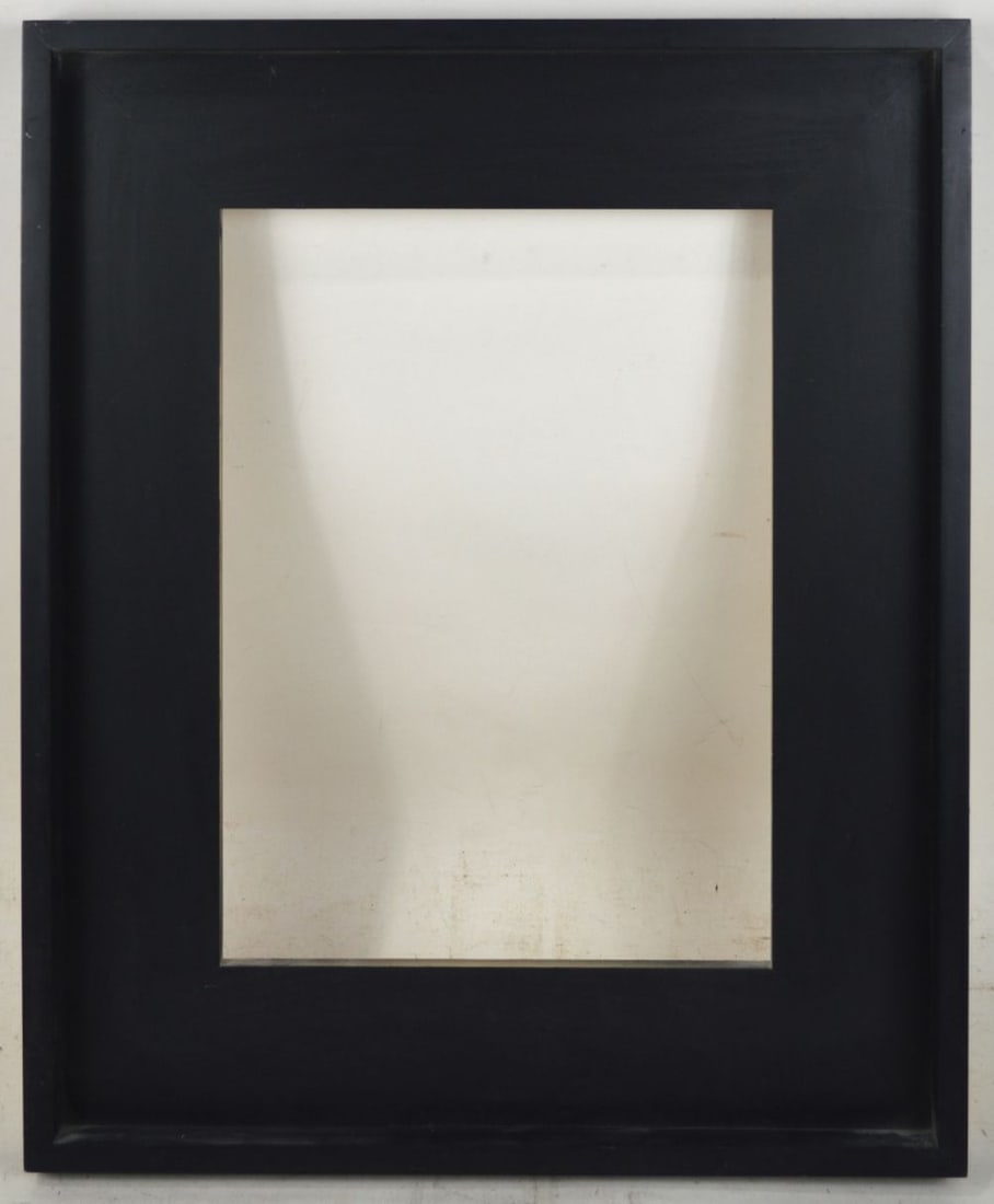 MODERNIST EBONIZED WOOD FRAME - 3