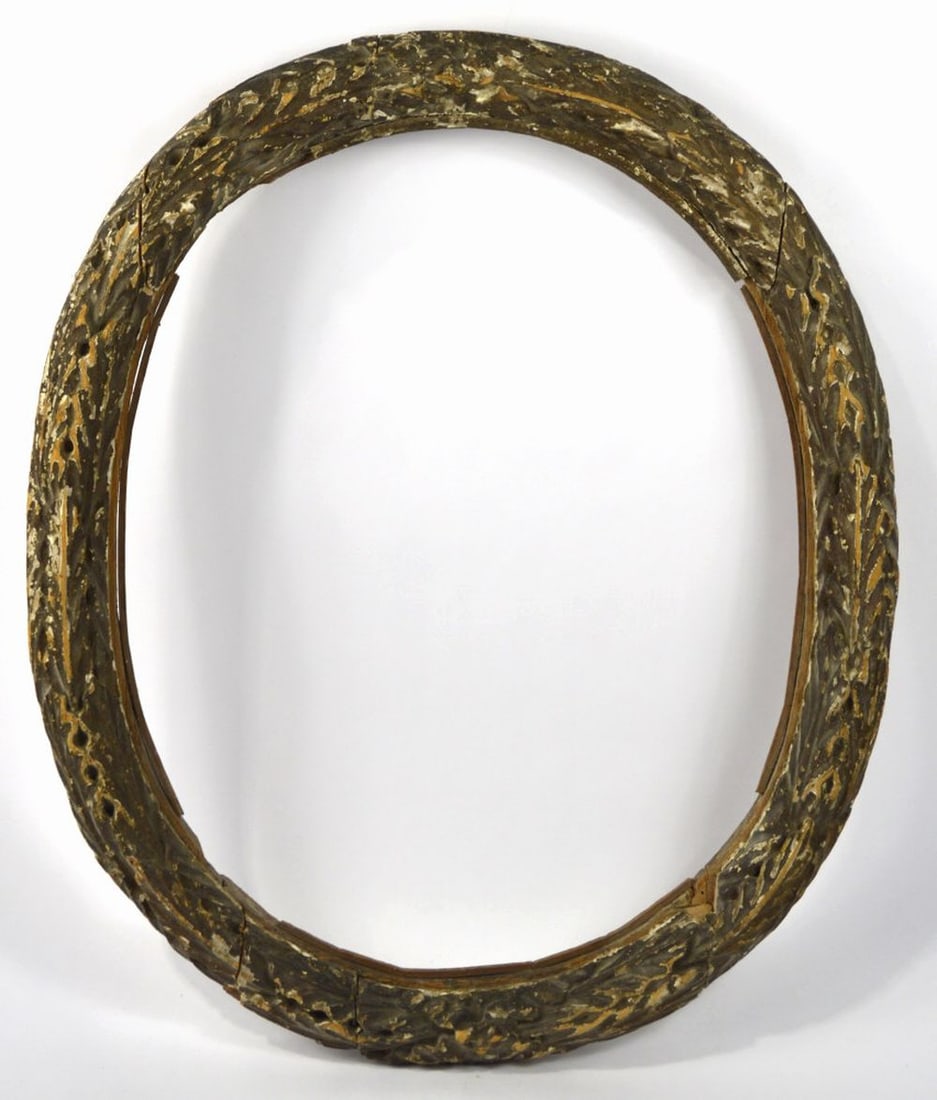 CARVED ANTIQUE ENGLISH FRAME (1 of 4)